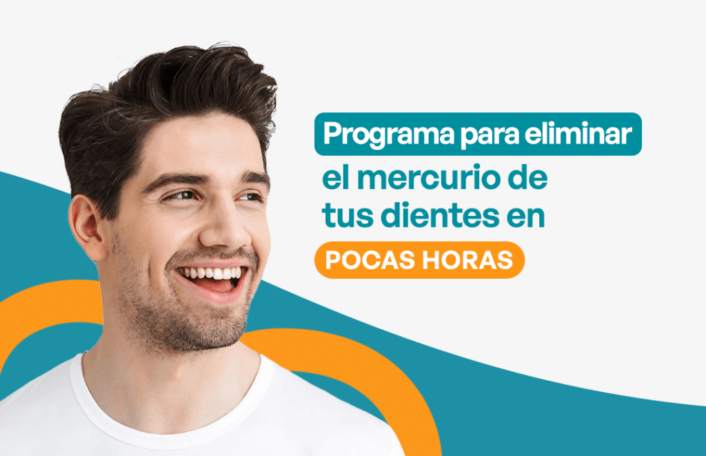 Hombre joven sonriendo tras un tratamiento de eliminación de mercurio dental en Odontofas.